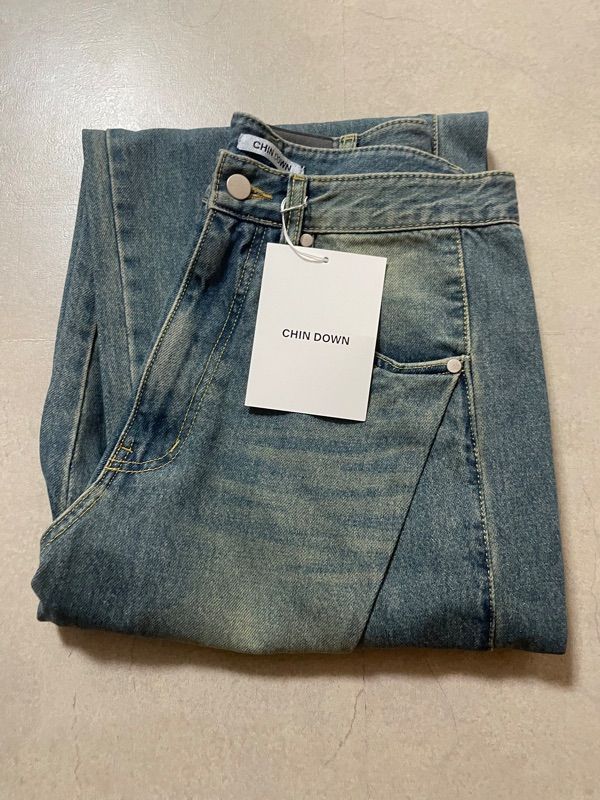 chindown デニム MUSINSA公式 | CHINDOWN BOY DENIM PANELLED (INDIGO)