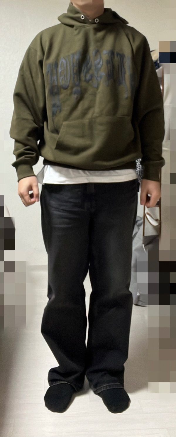 ★mahagrid★BLESS HOODIE BLESS HOODIE[LIGHT GREY] - MAHAGRID