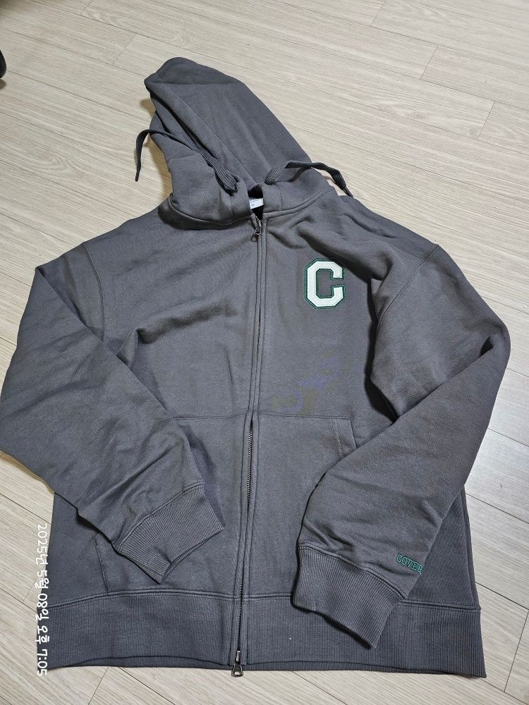 パーカー・フーディ COVERNAT C logo hoodie zip-up charcoal MUSINSA | COVERNAT C logo hoodie zip-up charcoal
