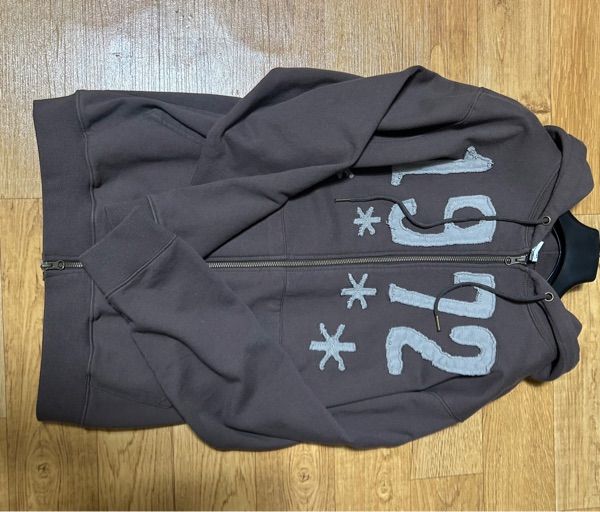 MUSINSA | THE COLDEST MOMENT TCM 1972 hooded zip-up (dark brown)