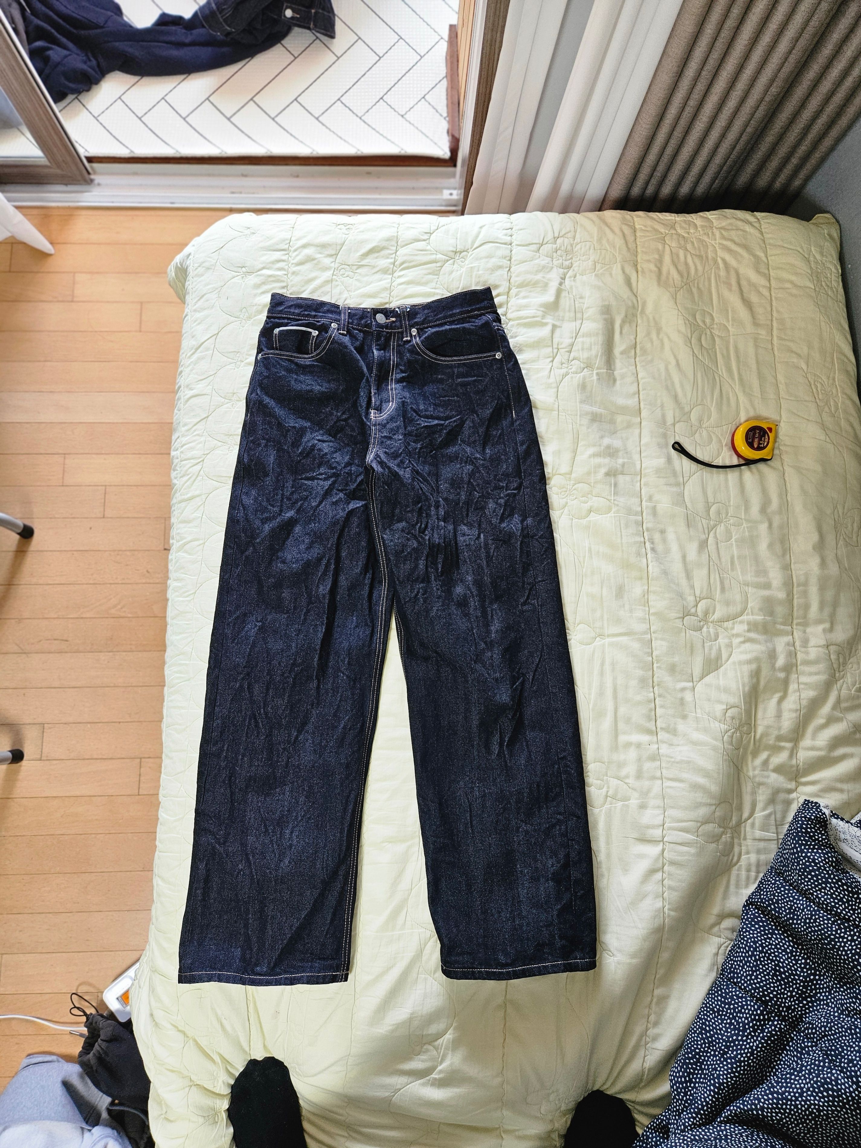 MUSINSA公式 | MUSINSA STANDARD セルビッジワイドデニムパンツ
