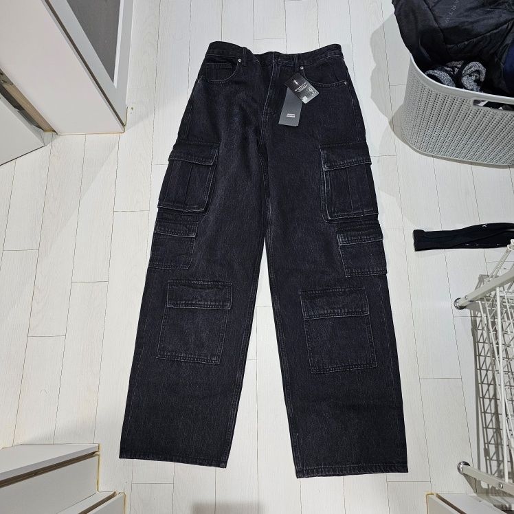 ★MUSINSA STANDARD★ Wide Multi Pocket Cargo Denim Pants Was MUSINSA | MUSINSA STANDARD Wide multi-pocket cargo denim