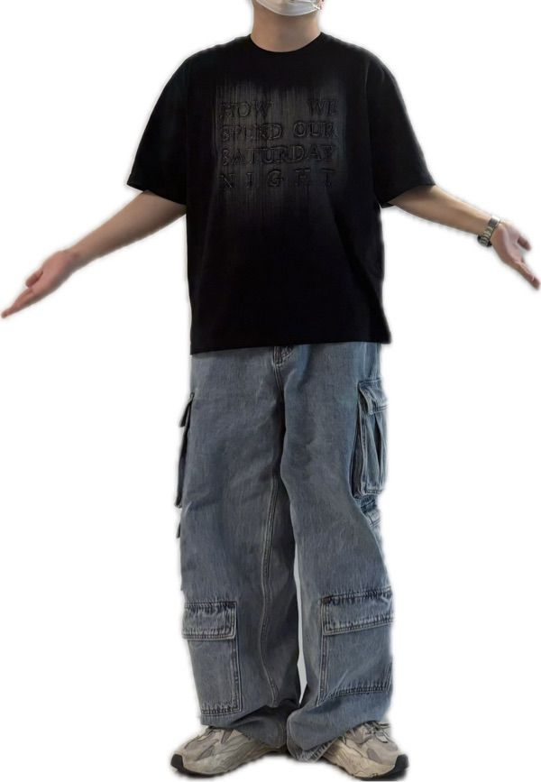 ★MUSINSA STANDARD★ Wide Multi Pocket Cargo Denim Pants Lig MUSINSA | MUSINSA STANDARD Wide multi-pocket cargo denim