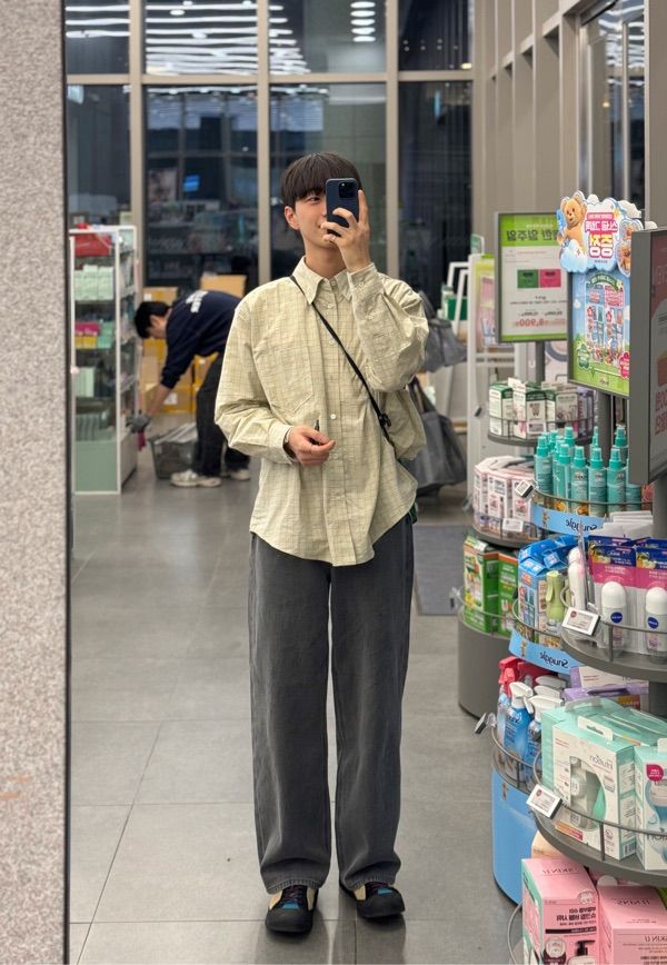 ★MUSINSA STANDARD★ Linen-like extra wide denim pants cream MUSINSA | MUSINSA STANDARD Extra wide denim pants [cream]