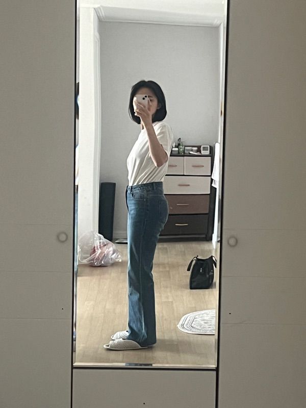MUSINSA STANDARD LADY'S_ブーツカットデニムパンツ_5色 MUSINSA STANDARD LADY'S_ブーツカットデニムパンツ_5色