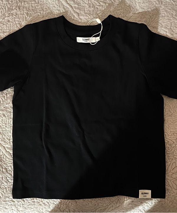 ★GLOWNY★ G CLASSIC SOFT TEE BLACK MUSINSA | GLOWNY G CLASSIC SOFT TEE (BLACK)
