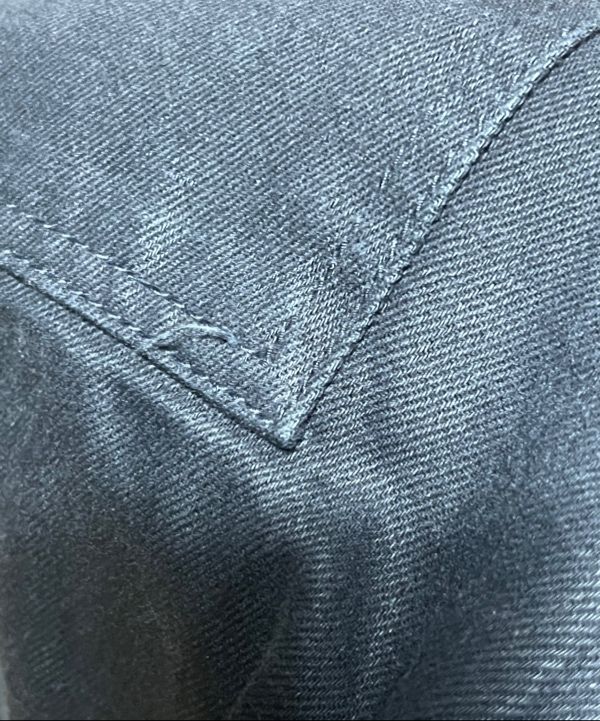 growny G CLASSIC COTTON TWILL PANTS 黒デニム GLOWNY G Classic Cotton Twill Pants - Black | International
