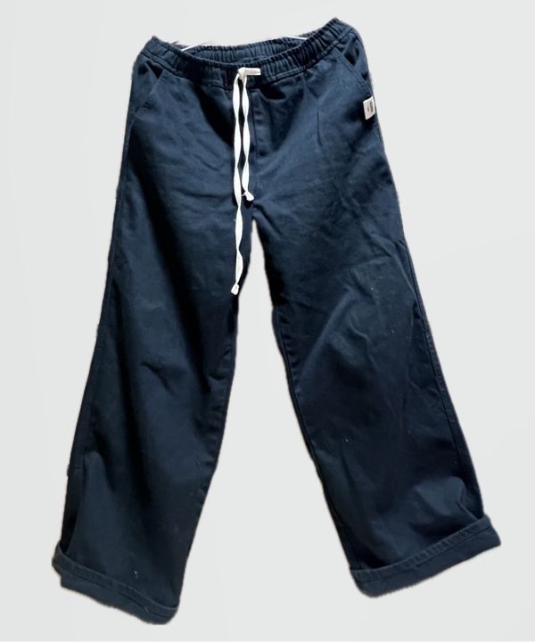 MUSINSA | GLOWNY G CLASSIC COTTON TWILL PANTS (BLACK)