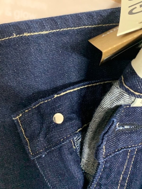 GLOWNY 901 LOW-RISE WIDE LEG JEANS デニム 901 LOW-RISE WIDE LEG JEANS – Glowny