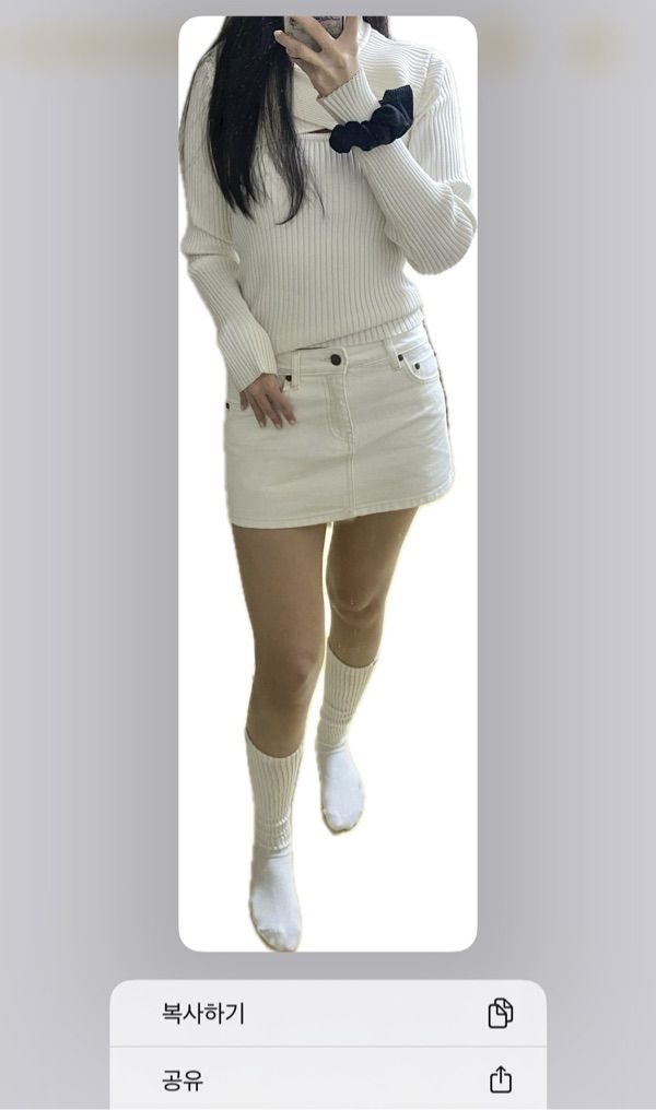 MUSINSA | GLOWNY 99 LOW-RISE MINI SKIRT (WHITE)