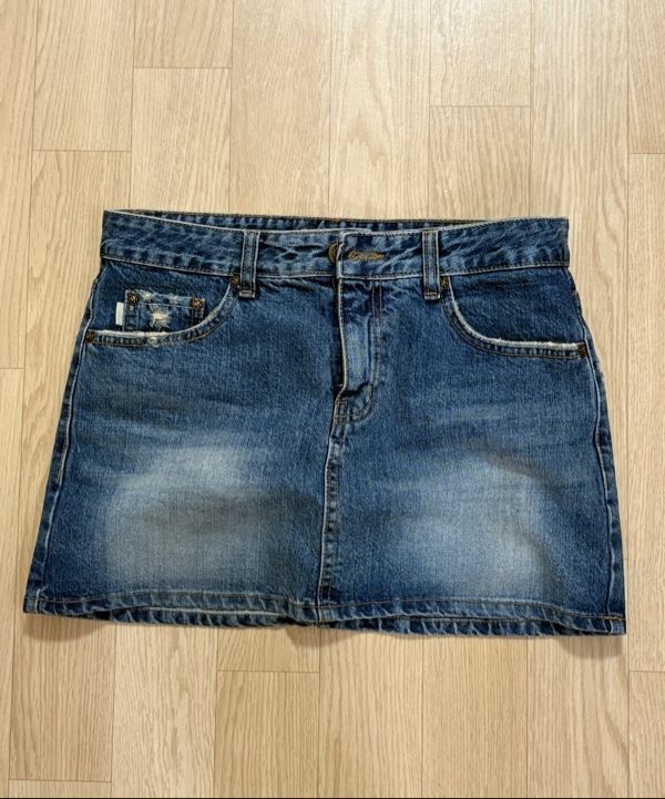 MUSINSA | GLOWNY 99 LOW-RISE MINI SKIRT (BLACK)