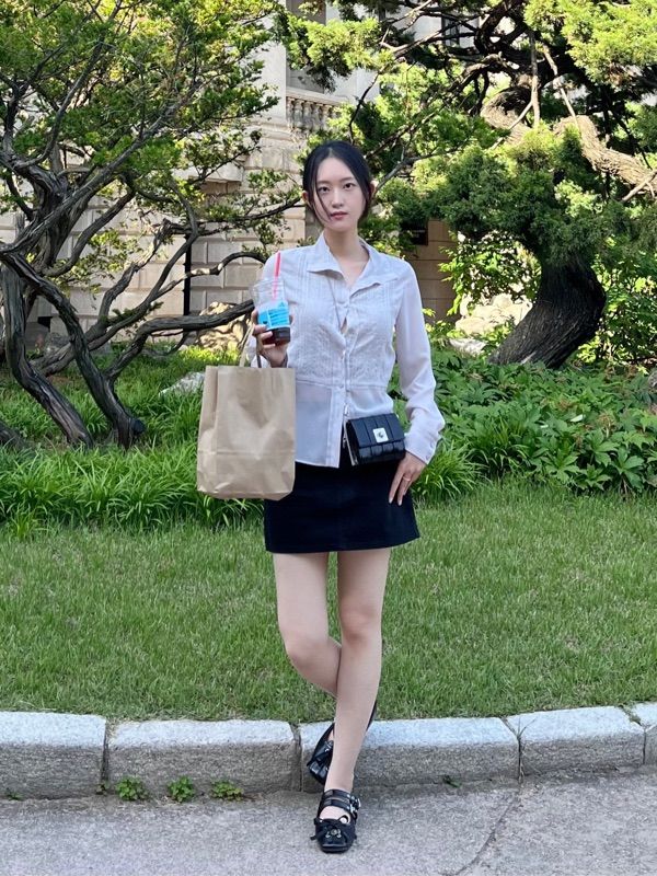 MUSINSA | GLOWNY 99 LOW-RISE MINI SKIRT (BLACK)