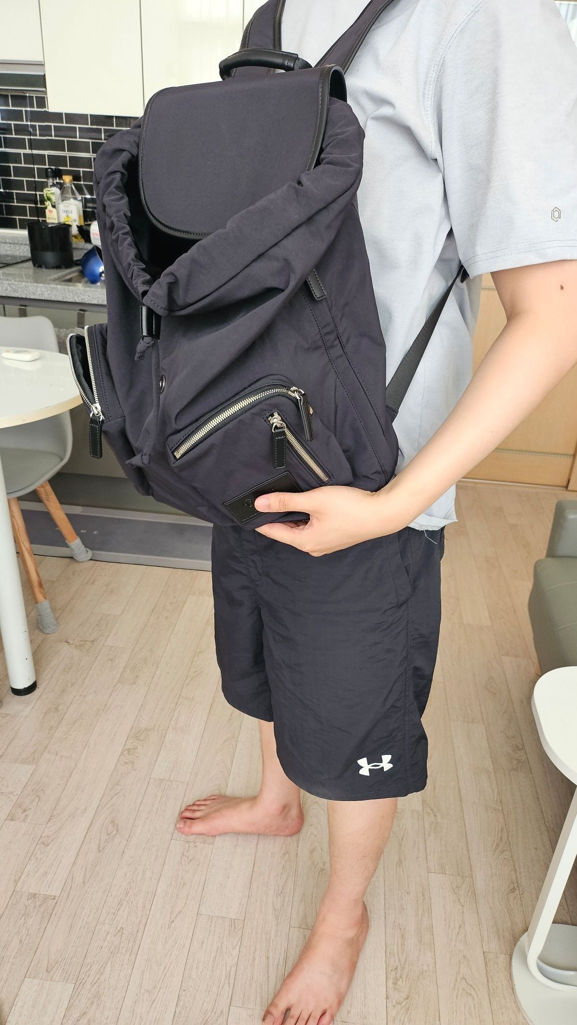 バックパック・リュック Fallett CLASP BACKPACK 4FK126 MUSINSA公式 | FALLETT Clasp Backpack Black