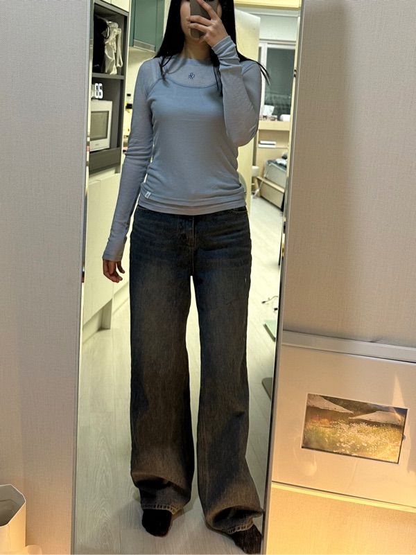 さらに100円引き◆citybreeze◆WOOL TENCEL LAYERED TOP org.jpg