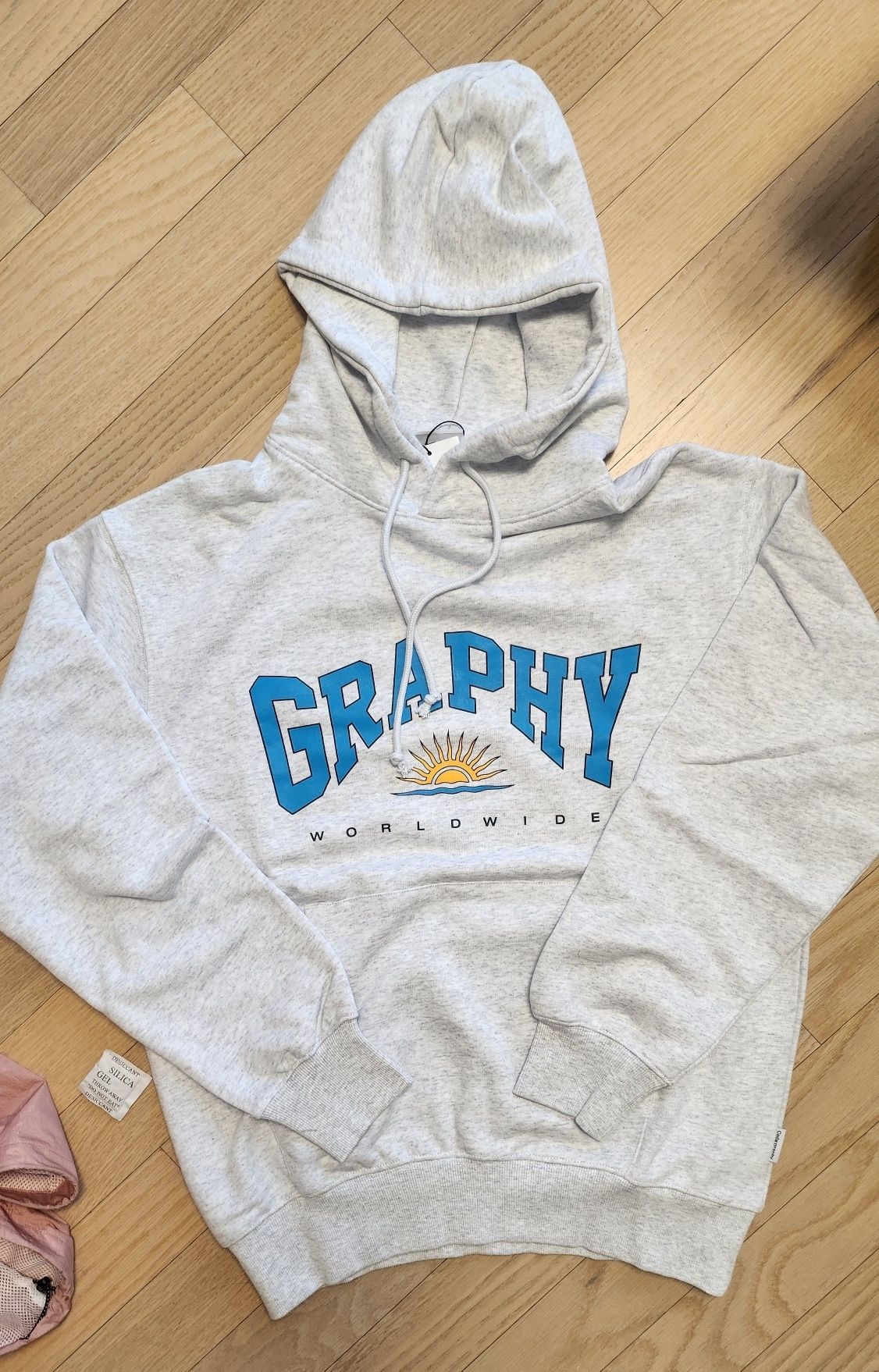 ☆CODEGRAPHY☆GRAPHY SUN HOODIE MUSINSA | Codegraphy GRAPHY Sun Hoodie_Melange Gray