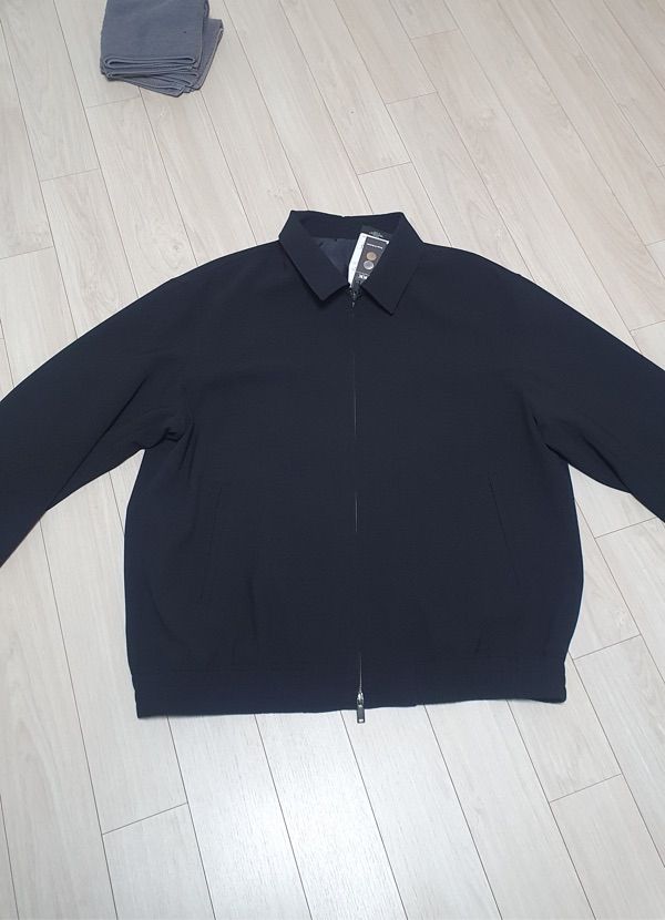 ブルゾン MUSINSA STANDARD Tweed minimal jacket black MMBUJ504-BK MUSINSA | MUSINSA STANDARD Wool blend minimal blouson jacket