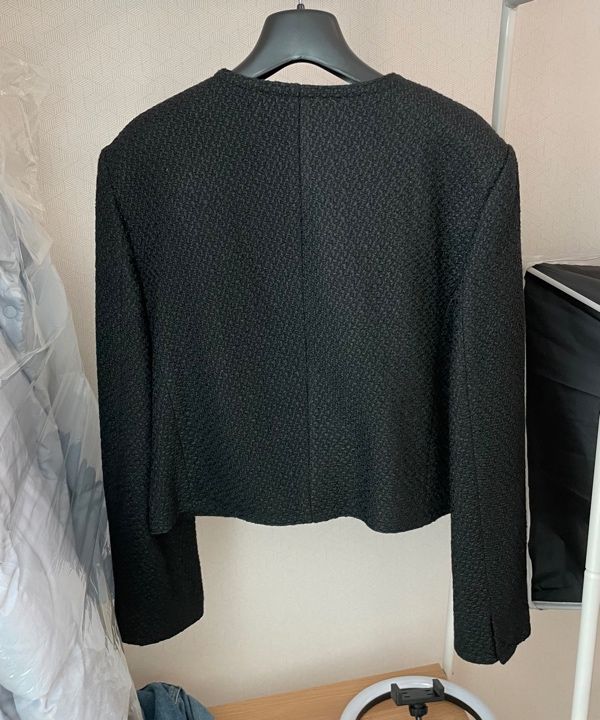 MUSINSA | MUSINSA STANDARD WOMAN Women's Round Neck Tweed Jacket