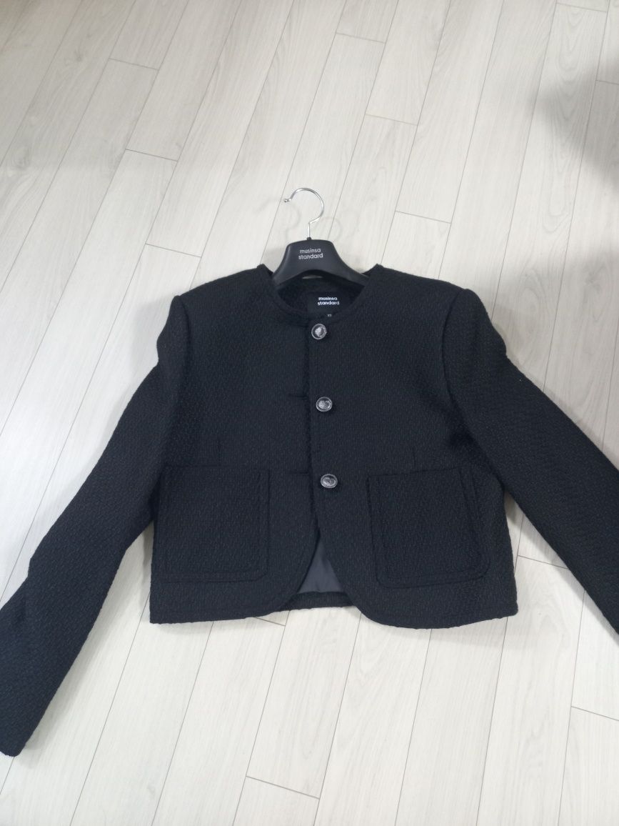 MUSINSA | MUSINSA STANDARD WOMAN Women's Round Neck Tweed Jacket