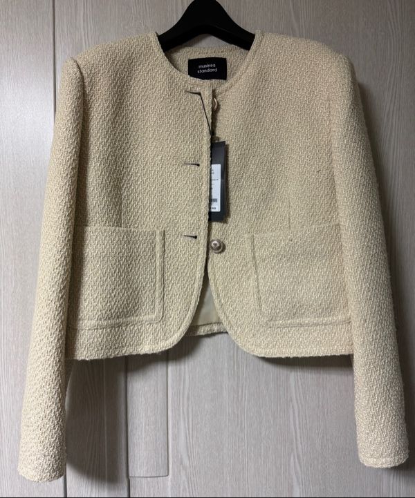 MUSINSA | MUSINSA STANDARD WOMAN Women's Round Neck Tweed