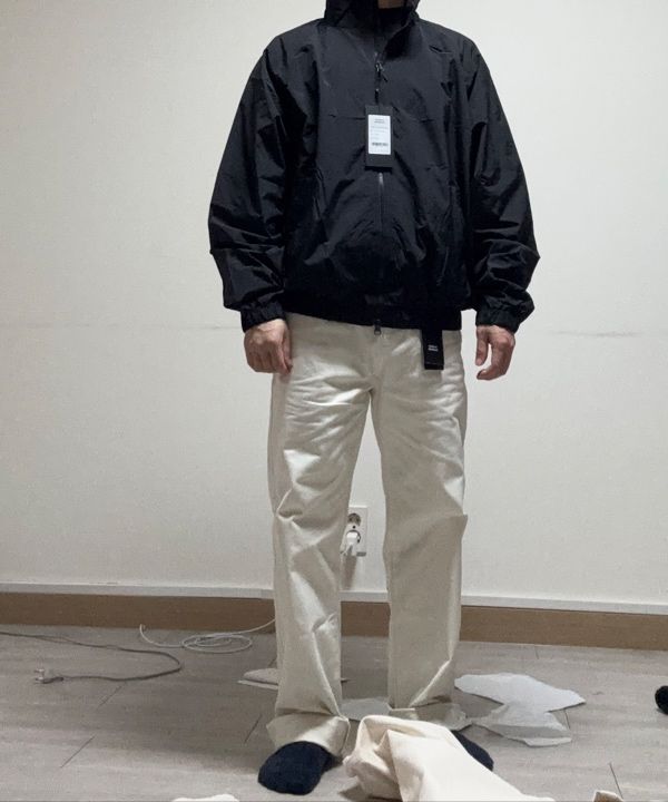 MUSINSA公式 | MUSINSA STANDARD Oversized high neck windbreaker