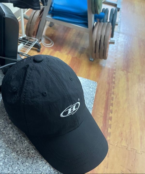 MUSINSA公式 | BORN TO WIN B SYMBOL LOGO BALL CAP [BLACK]