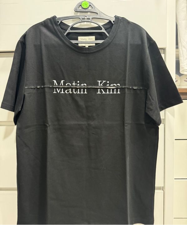 【Matin Kim】 LOGO CUTTED LAYERED TOP ★韓国発 Matin Kim】 LOGO CUTTED LAYERED TOP ☆韓国発 (Matin Kim/T