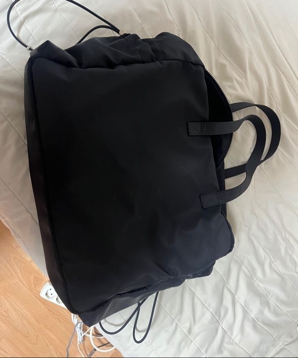MUSINSA | HAH ARCHIVE Hybrid Tote Shoulder Bag (Black)