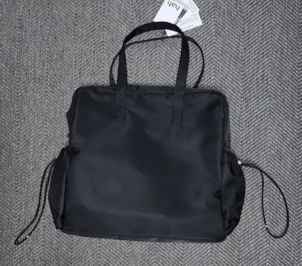 MUSINSA | HAH ARCHIVE Hybrid Tote Shoulder Bag (Black)