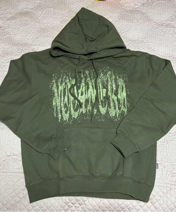 パーカー・フーディ NOT4NERD Spray Logo Pullover Hood Khaki HD075KH MUSINSA | NOT4NERD Spray Logo Pullover Hood - Khaki