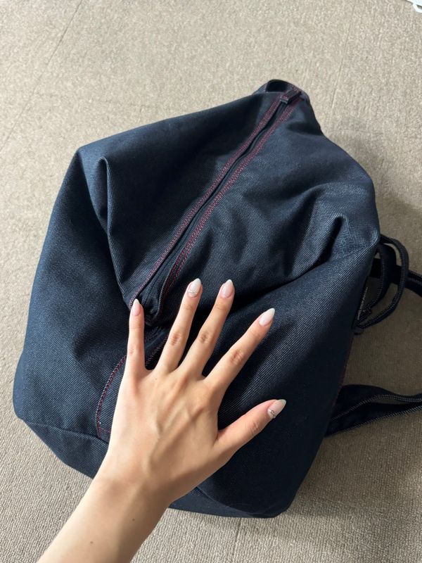 MUSINSA | KIRSH Pocket vintage two-way backpack [dark blue]