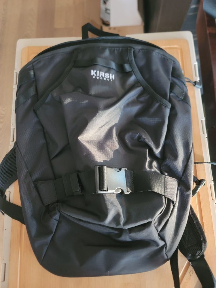 MUSINSA | KIRSH Pocket utility backpack [black]