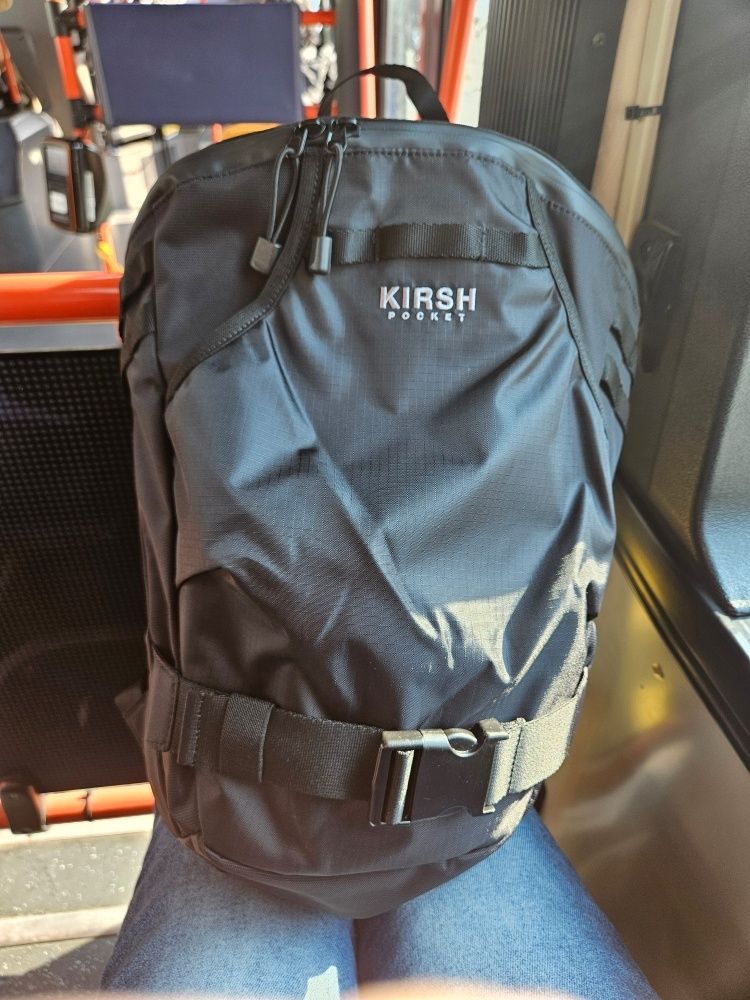 MUSINSA | KIRSH Pocket utility backpack [black]
