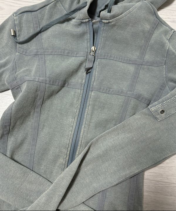 MUSINSA | SCULPTOR Washed Bondage Hoodie Washed Sage