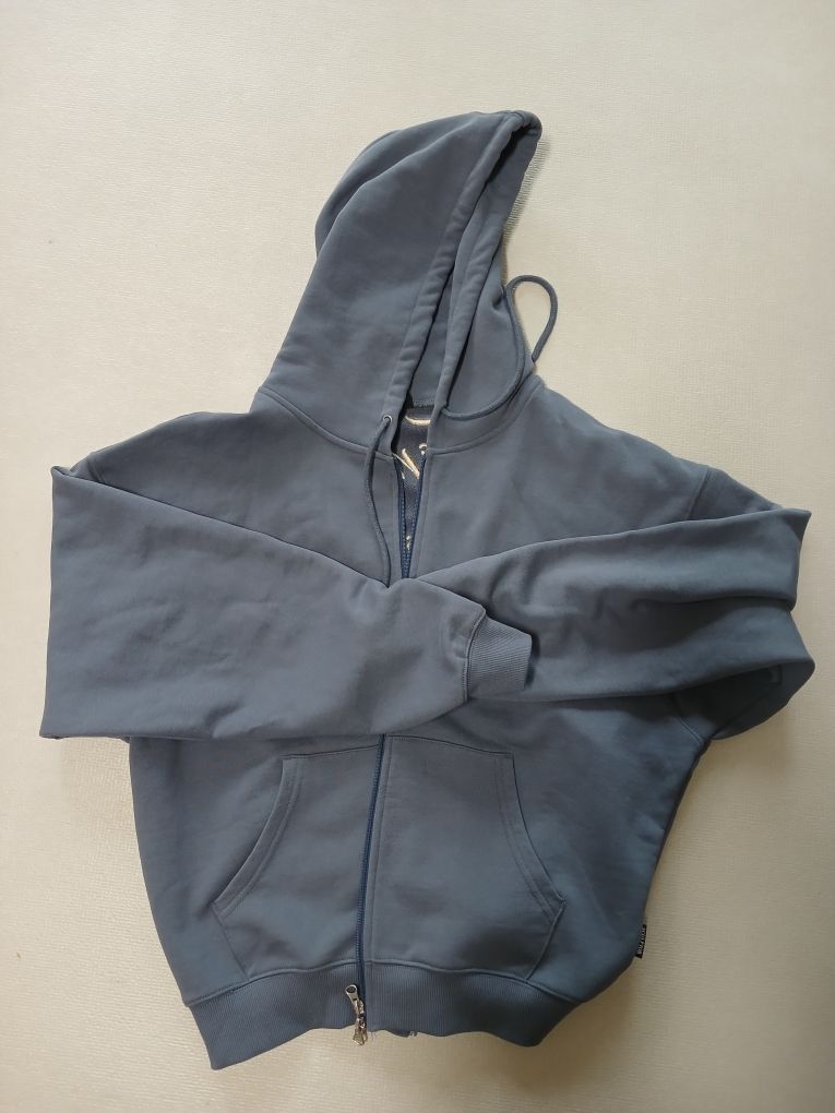 MUSINSA | SCULPTOR Bad Seed Hoodie Zip-Up Faded Blue