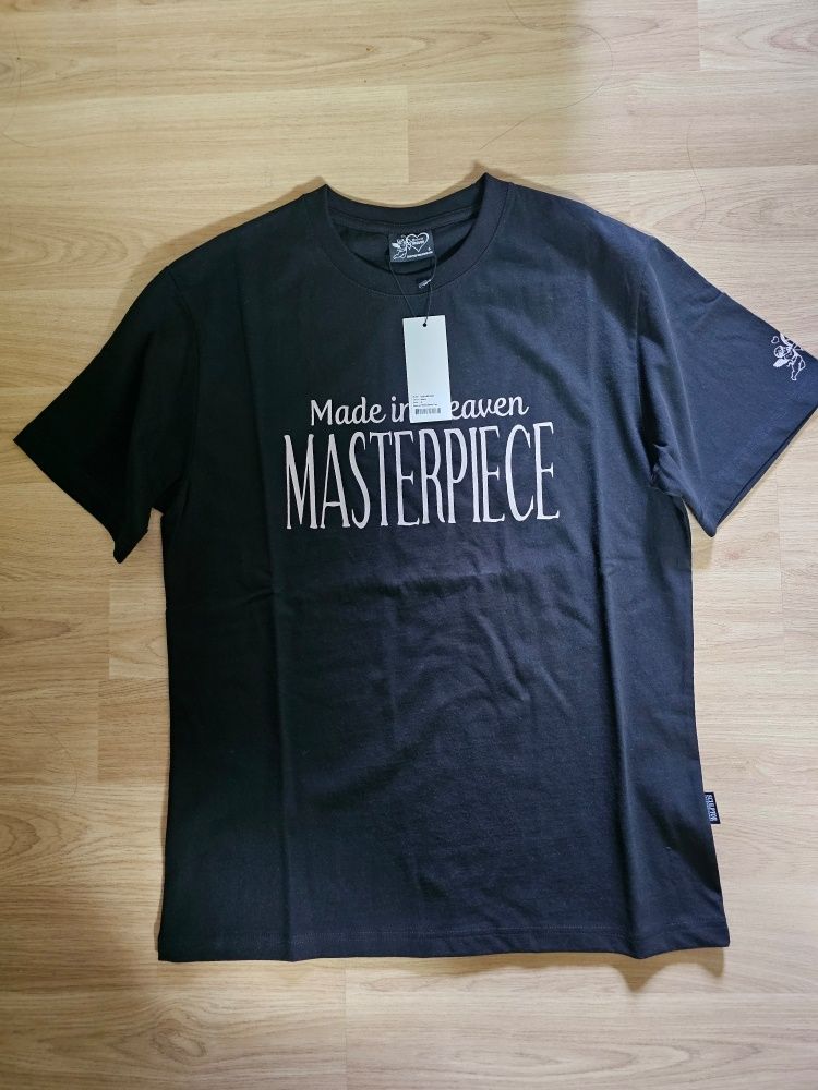 ★SCULPTOR★ Heaven Made Boxy Tee Cream SC24S212IV MUSINSA | SCULPTOR Heaven Made Boxy Tee Cream