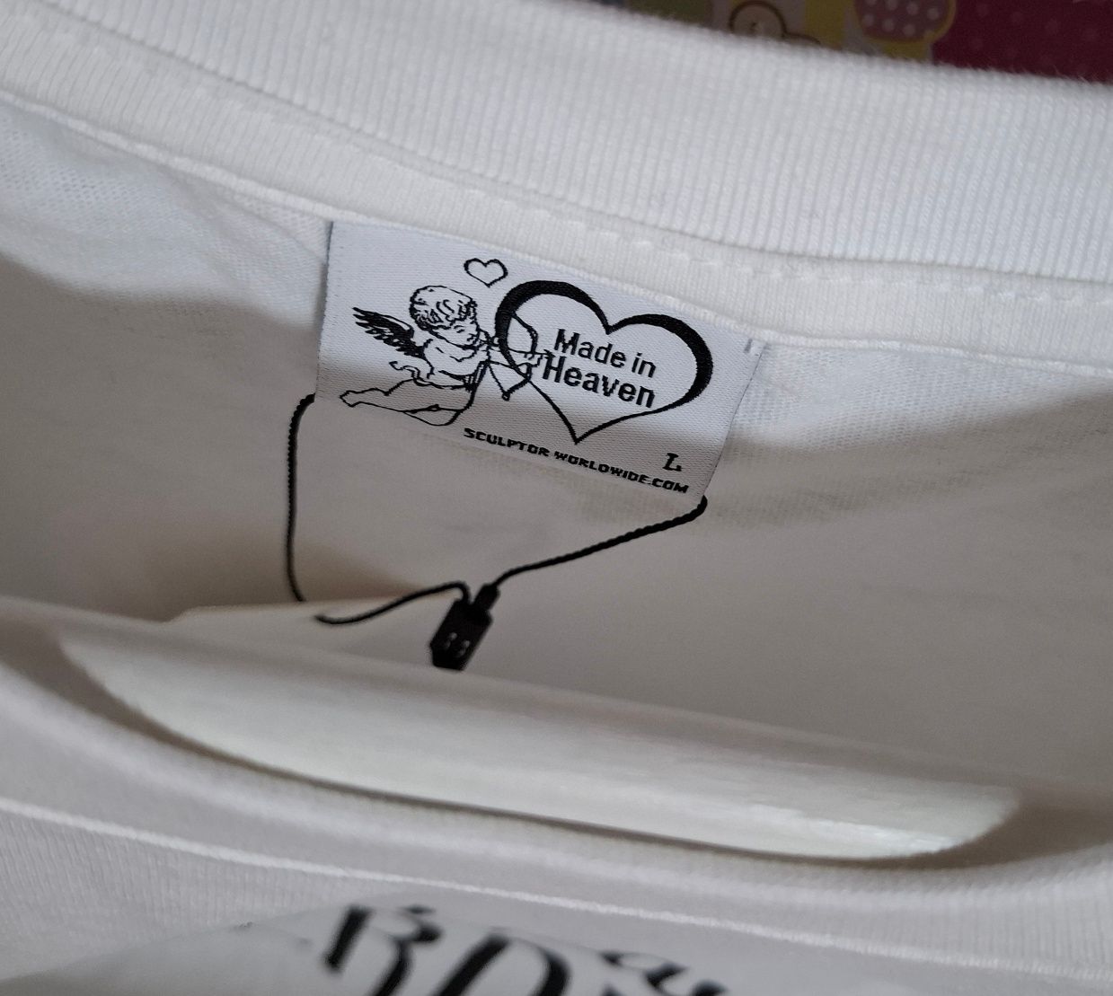 ★SCULPTOR★ Heaven Made Boxy Tee White SC24S212WH MUSINSA | SCULPTOR Heaven Made Boxy Tee White