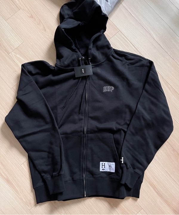 ARCH LOGO ZIP HOODIE HUF ハフ ジップフーディー　M ARCH LOGO ZIP HOODIE - HUF Worldwide JP ハフ