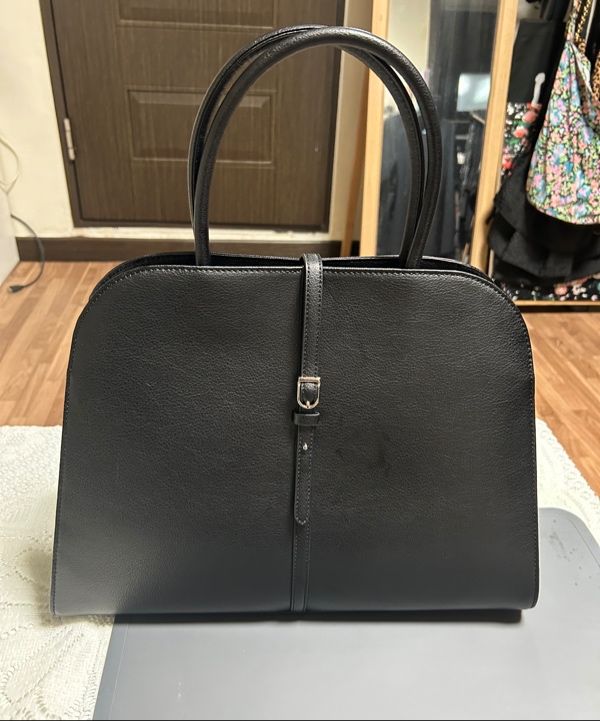 MONOROW ブラック ビジネスバッグ　ラージ MUSINSA公式 | MONOROW ブランラージブラック