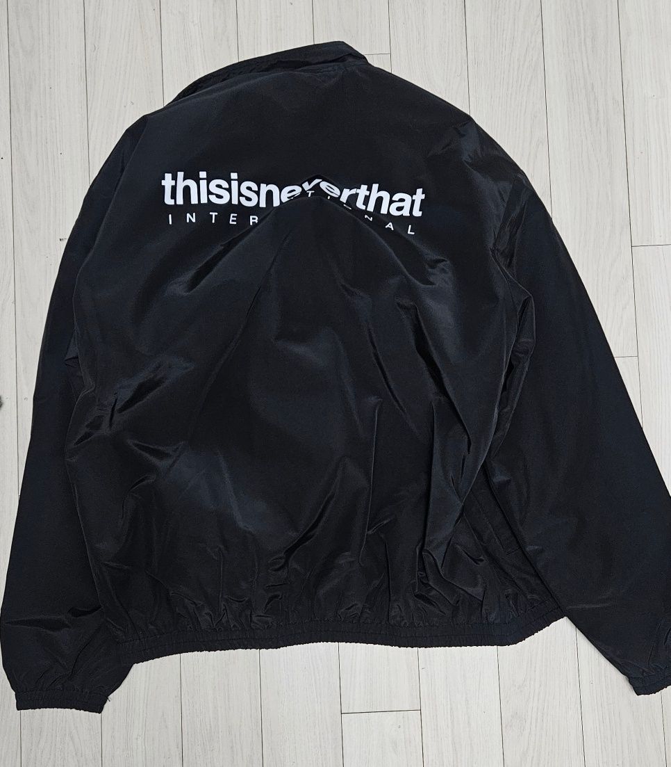 ジャケット・アウター (SS24)INTL. Team Jacket Black MUSINSA | thisisneverthat (SS24) INTL. Team Jacket - Black