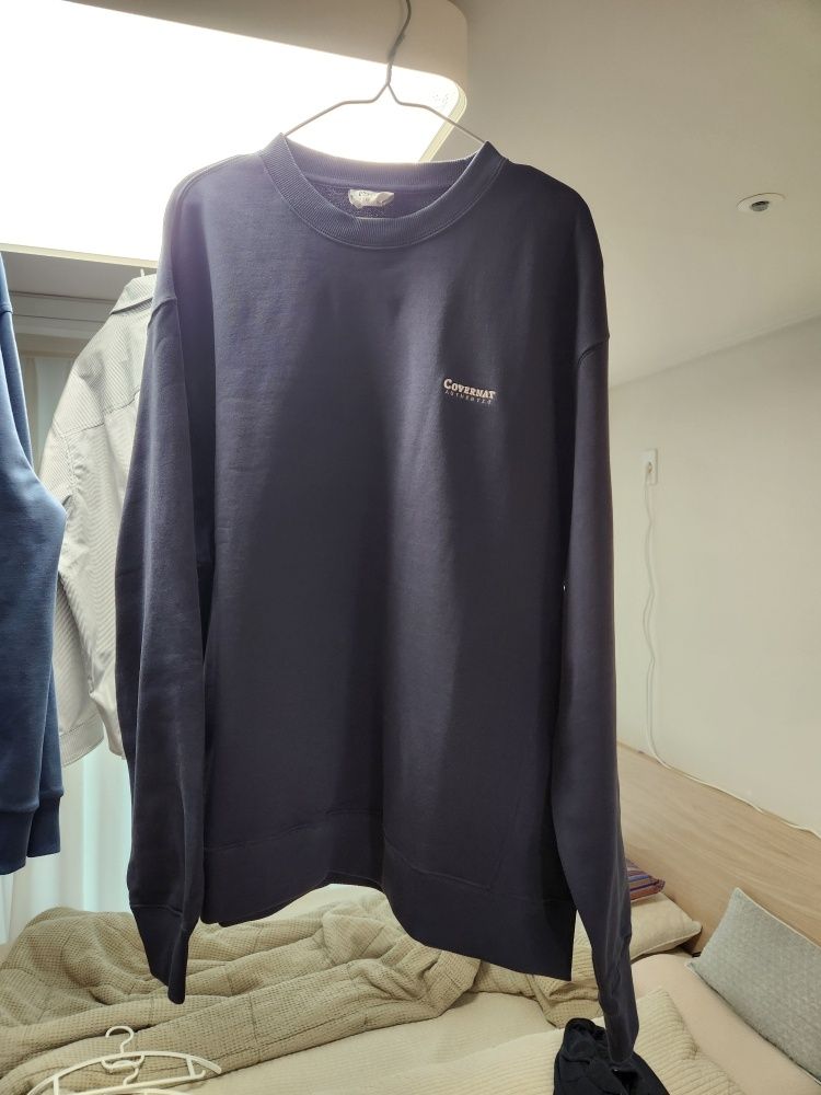 スウェット・トレーナー COVERNAT Small Authentic Logo Man to Man Salmon MUSINSA | COVERNAT Small Authentic Logo Sweatshirt Salmon