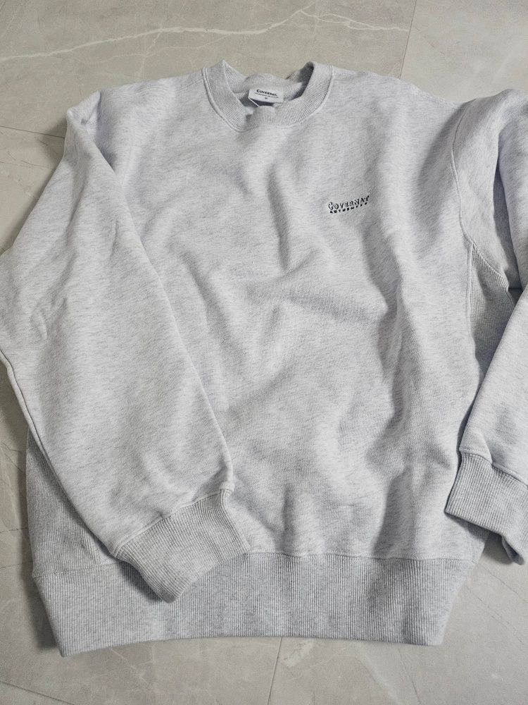 ★人気★【COVERNAT】★SMALL AUTHENTIC LOG.O★スウェット★ MUSINSA | COVERNAT Small Authentic Logo Sweatshirt Navy