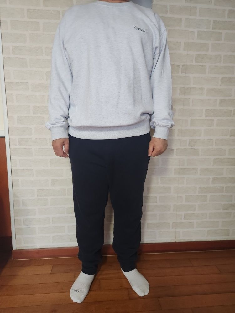 スウェット・トレーナー COVERNAT Small Authentic Logo Man to Man Salmon MUSINSA | COVERNAT Small Authentic Logo Sweatshirt Salmon