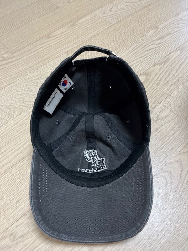 キャップ NOMANUAL S.V WASHED BALL CAP SA140 MUSINSA | NOMANUAL SV WASHED BALL CAP - WASHED CHARCOAL