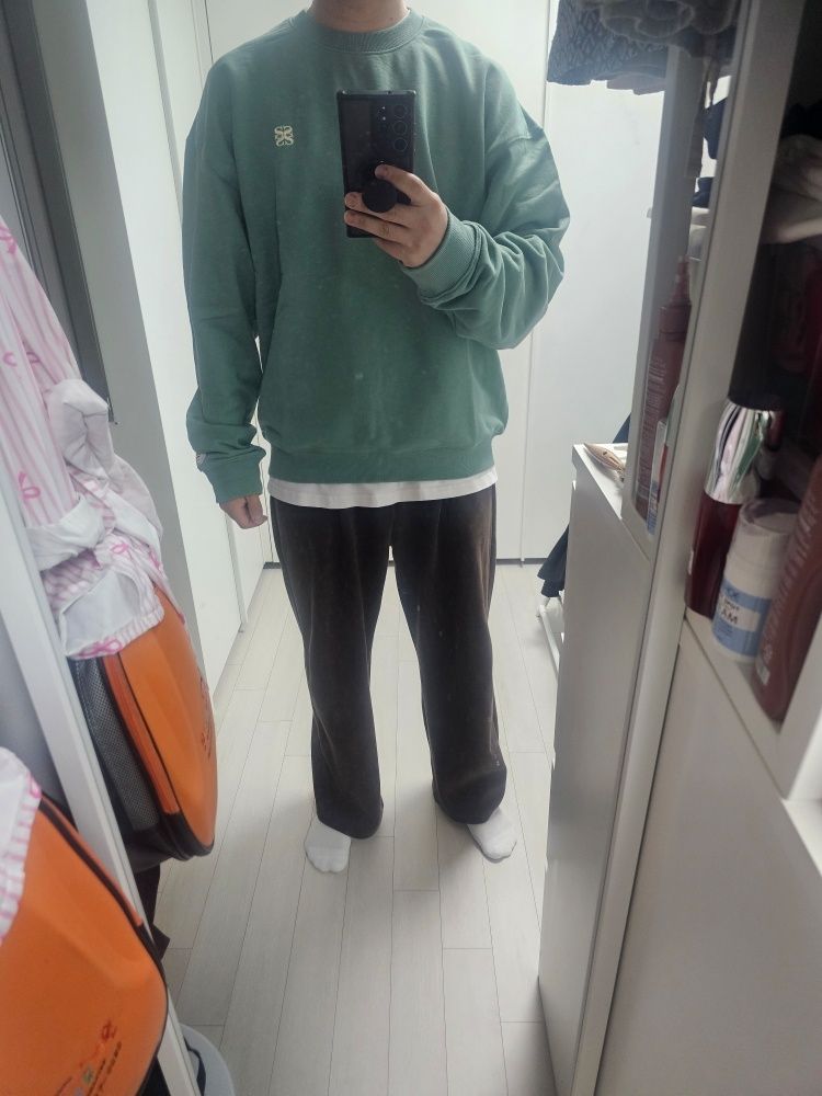 Tシャツ・カットソー SATUR Classic Logo Basic Sweatshirt Melange Grey SA251MTM04M MUSINSA | SATUR Classic Logo Basic Sweatshirt Melange Grey