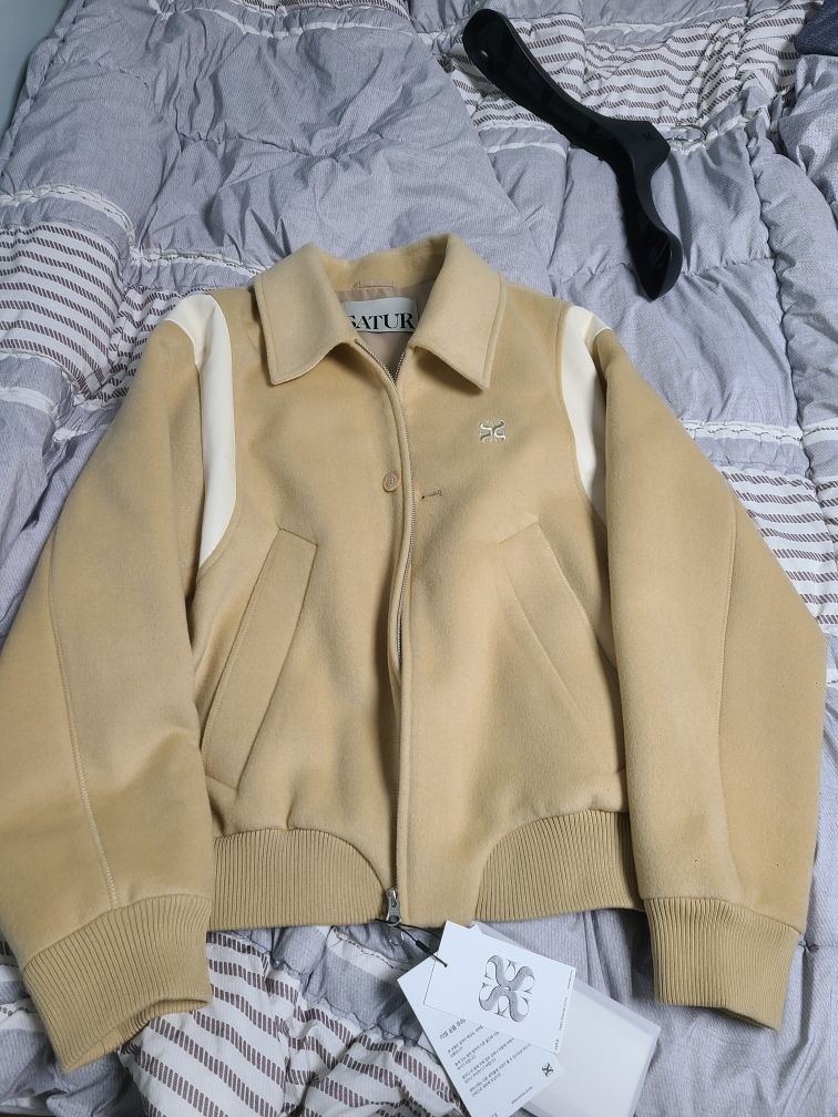 MUSINSA公式 | SATUR パーシウールブレンドバスティジャケット