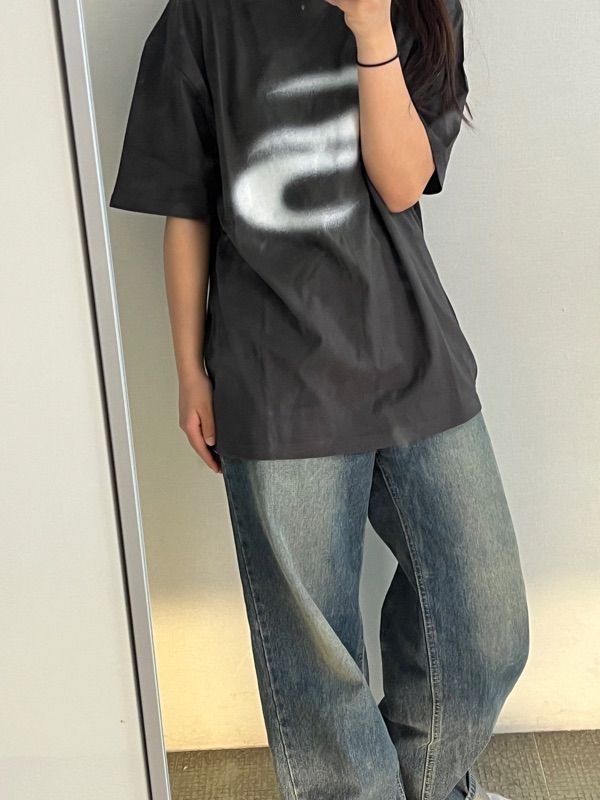 MUSINSA公式 | SORANO SORANO Basic Logo T-shirt[4Color]