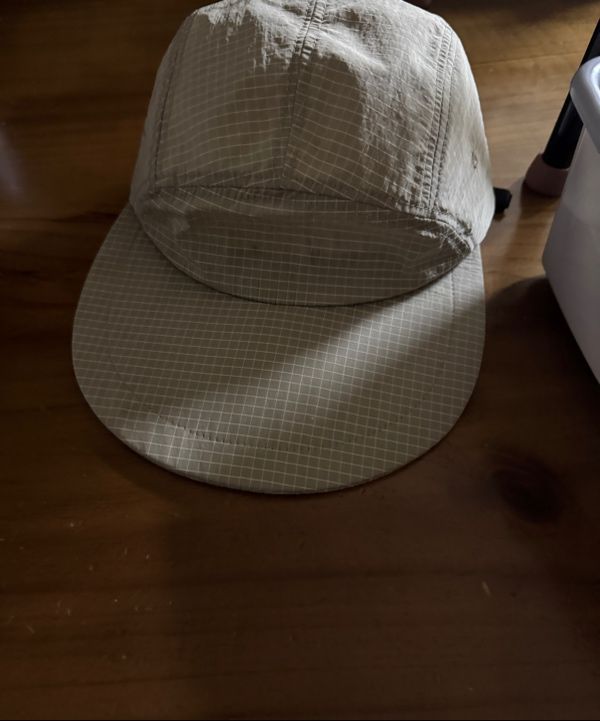 MUSINSA | VARZAR VZ Label String Ripstop Camp Cap Gray