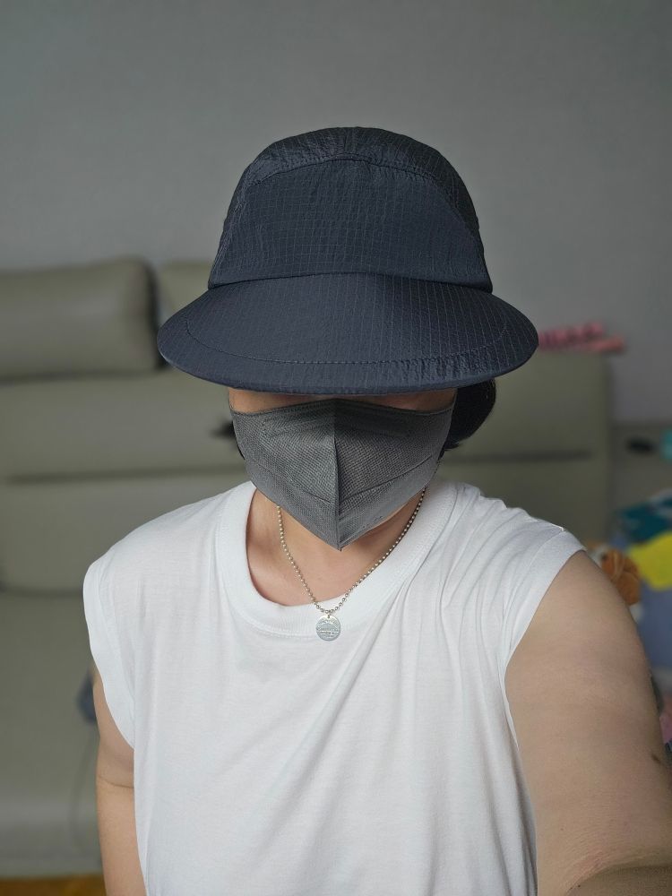MUSINSA | VARZAR VZ Label String Ripstop Camp Cap Khaki