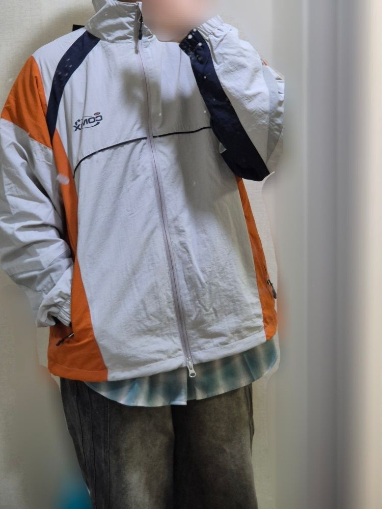 MUSINSA公式 | TIMCOMIX TORNADO RAGLAN WIND BREAKER LIGHT GRAY