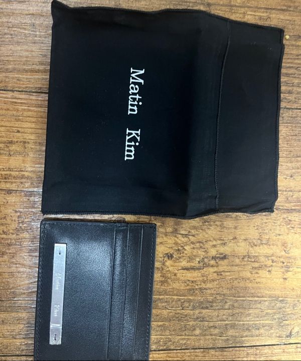 MUSINSA | MATIN KIM SLIM METAL CARD HOLDER IN BLACK